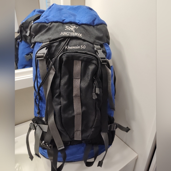 Vintage Arc'teryx Khamsin 50 Nylon Heavyweight Hiking Backpack